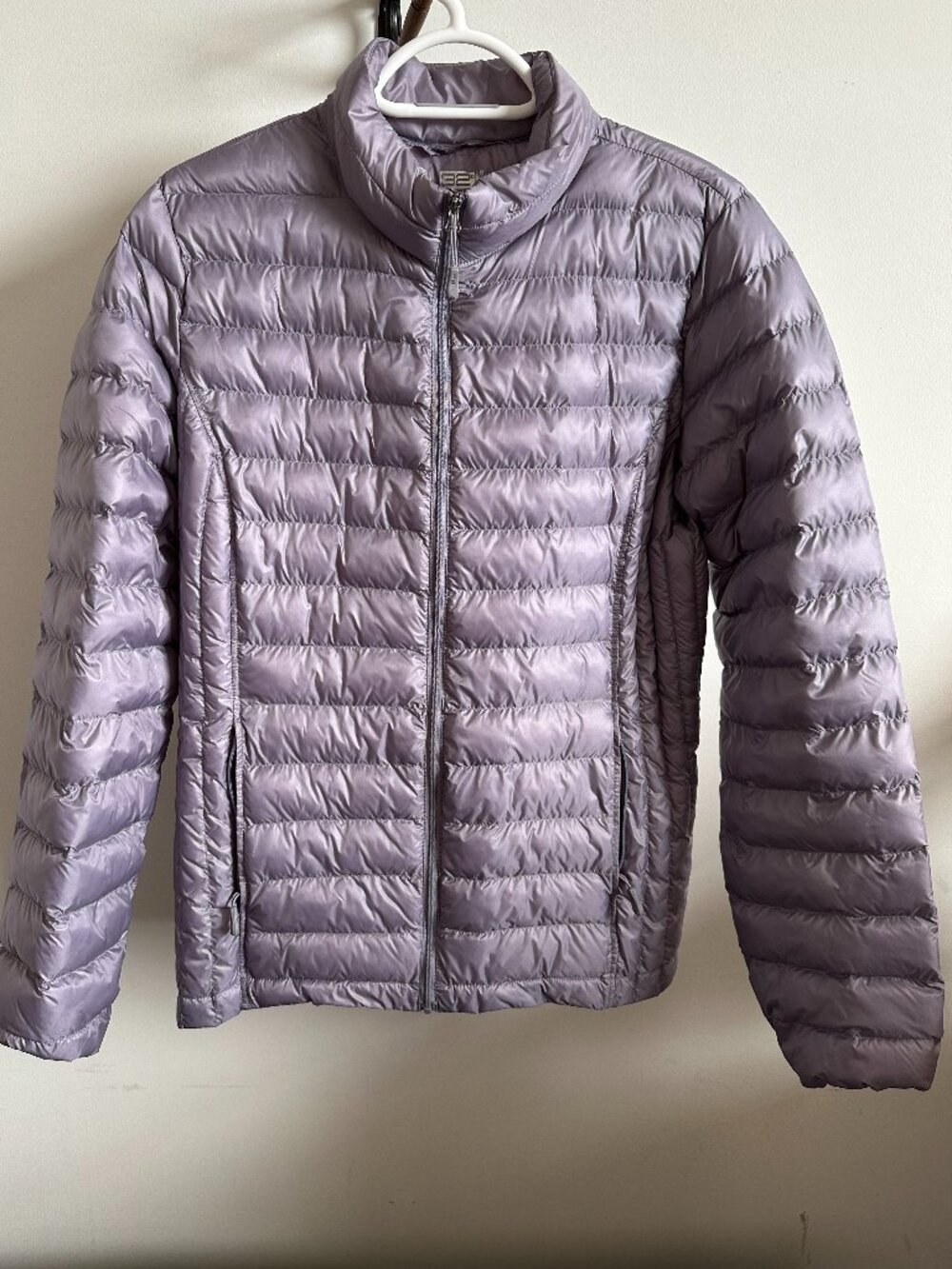32 DEGREES HEAT Lavender Purple Lightweight Puffer Jacket Packable Coat M